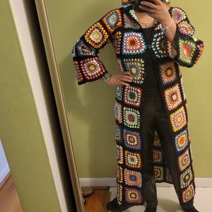 Granny square cardigan